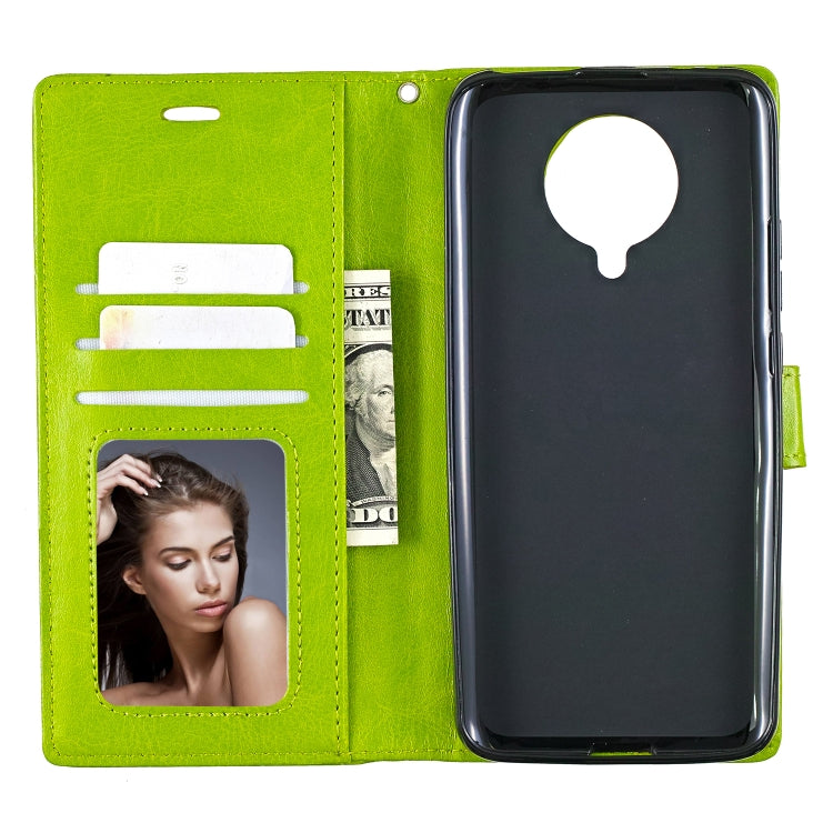 For Xiaomi Redmi K30 Pro Crazy Horse Texture Horizontal Flip Leather Case with Holder & Card Slots & Wallet & Photo Frame