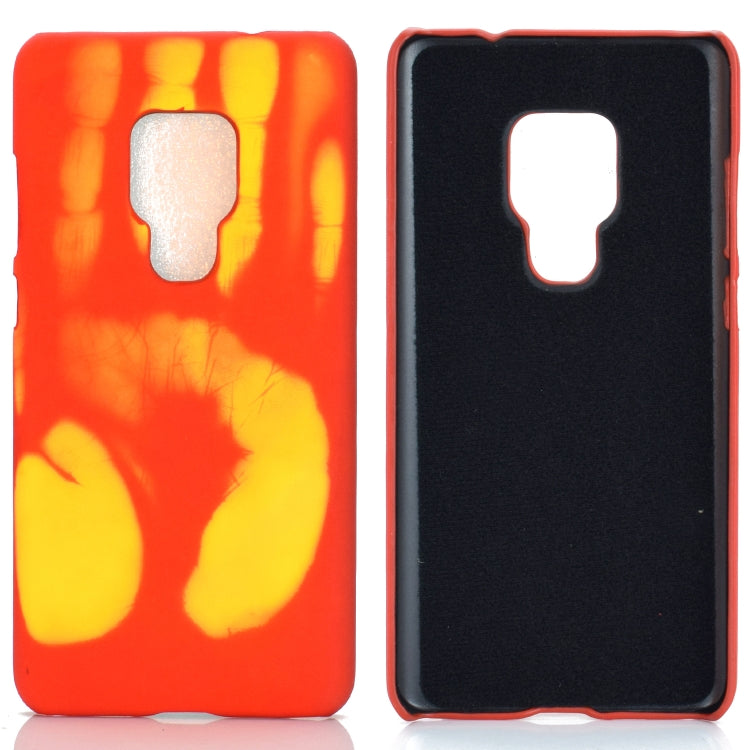 For Xiaomi Redmi Note 9 Pro Max / Note 9 Pro / Note 9S Paste Skin + PC Thermal Sensor Discoloration Protective Back Cover Case