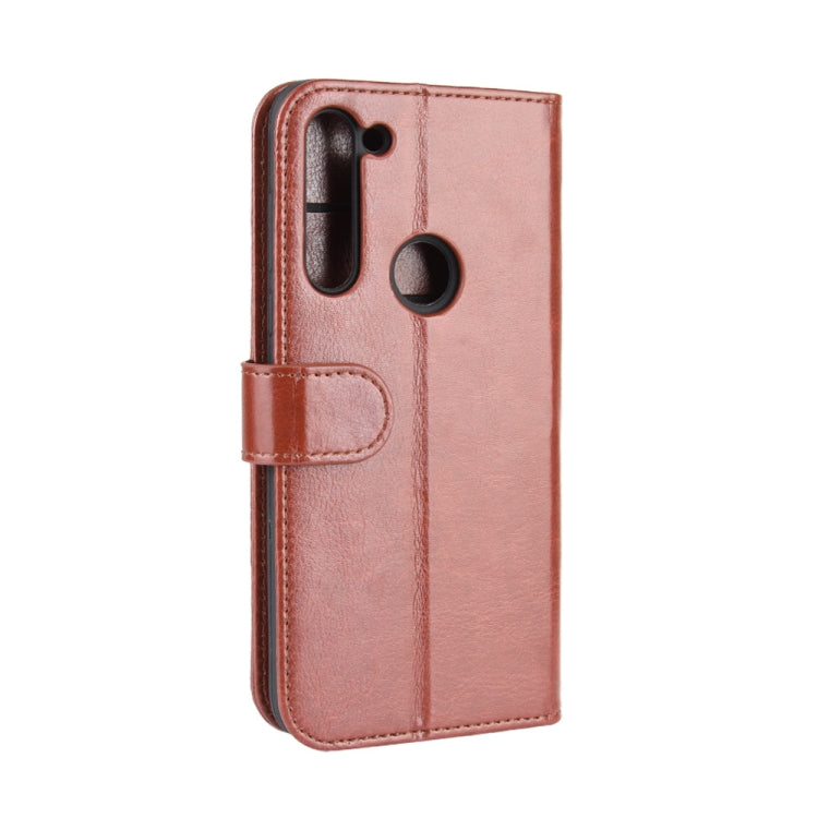 For Motorola Moto G8 Power R64 Texture Single Horizontal Flip Protective Case with Holder & Card Slots & Wallet& Photo Frame