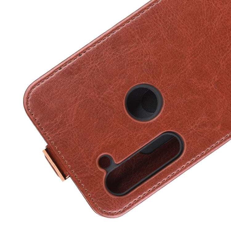 For Motorola Moto G8 Power R64 Texture Single Vertical Flip Leather Protective Case with Card Slots & Photo Frame