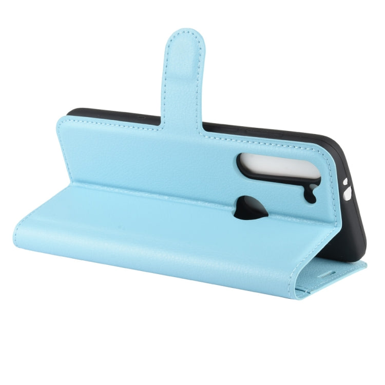 For Motorola Moto G8 Power Litchi Texture Horizontal Flip Protective Case with Holder & Card Slots & Wallet