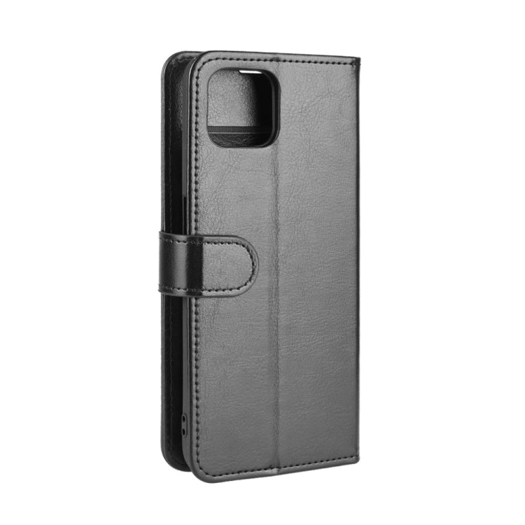 For Oppo A92s R64 Texture Single Horizontal Flip Protective Case with Holder & Card Slots & Wallet& Photo Frame