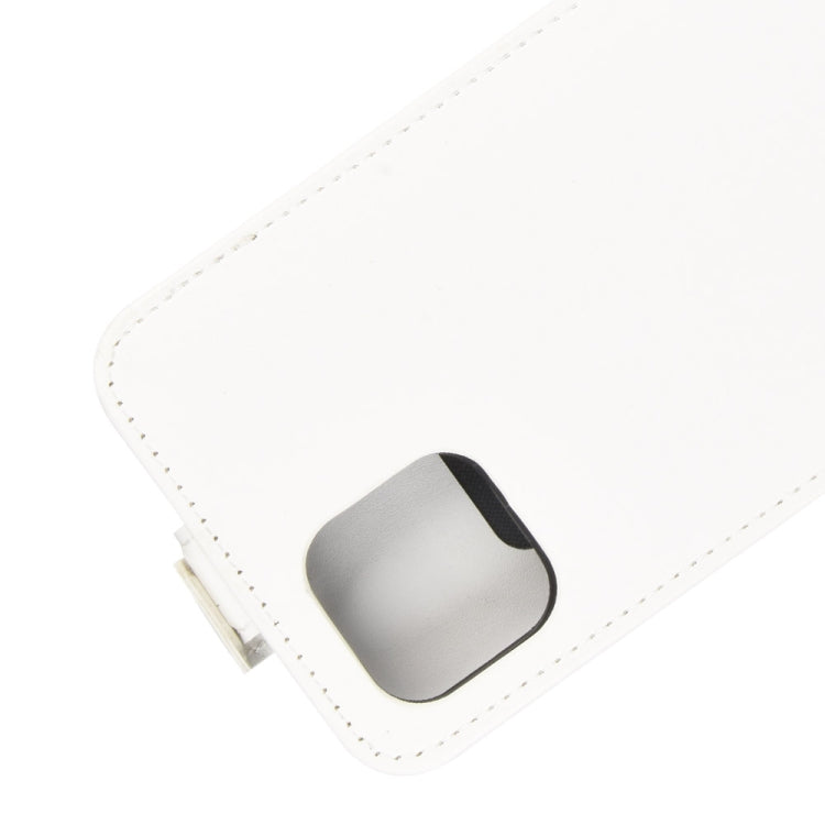 For Oppo A92s R64 Texture Single Vertical Flip Leather Protective Case with Card Slots & Photo Frame