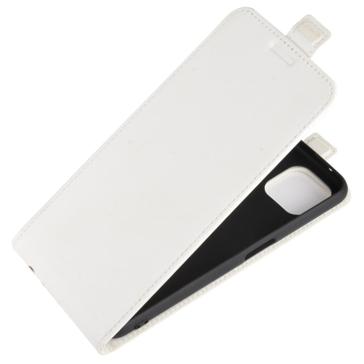 For Oppo A92s R64 Texture Single Vertical Flip Leather Protective Case with Card Slots & Photo Frame