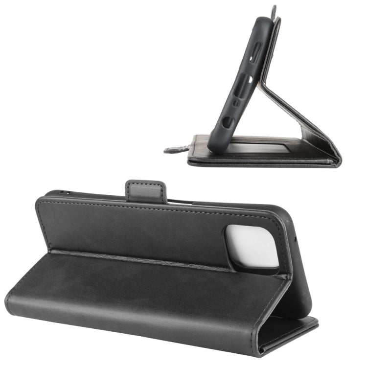 For Oppo A92s Dual-side Magnetic Buckle Horizontal Flip Leather Case with Holder & Card Slots & Wallet