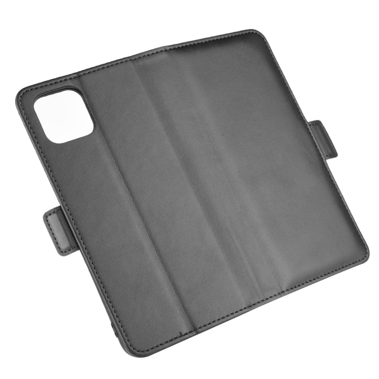 For Oppo A92s Dual-side Magnetic Buckle Horizontal Flip Leather Case with Holder & Card Slots & Wallet