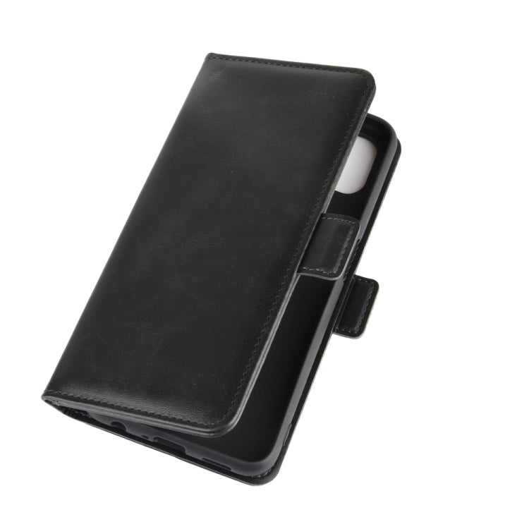 For Oppo A92s Dual-side Magnetic Buckle Horizontal Flip Leather Case with Holder & Card Slots & Wallet