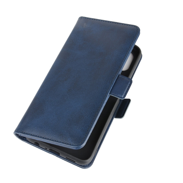 For Oppo A92s Dual-side Magnetic Buckle Horizontal Flip Leather Case with Holder & Card Slots & Wallet