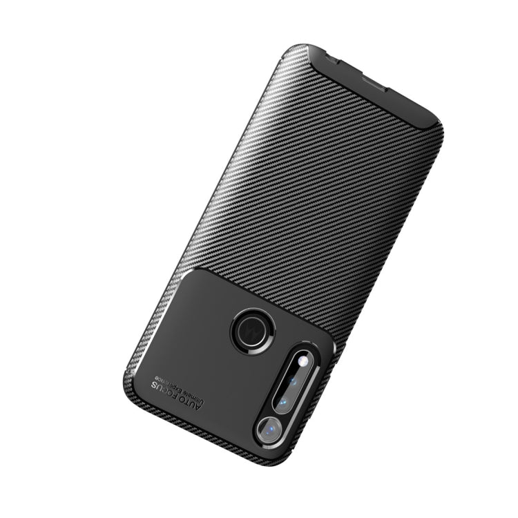 For Motorola Moto G Power Carbon Fiber Texture Shockproof TPU Case