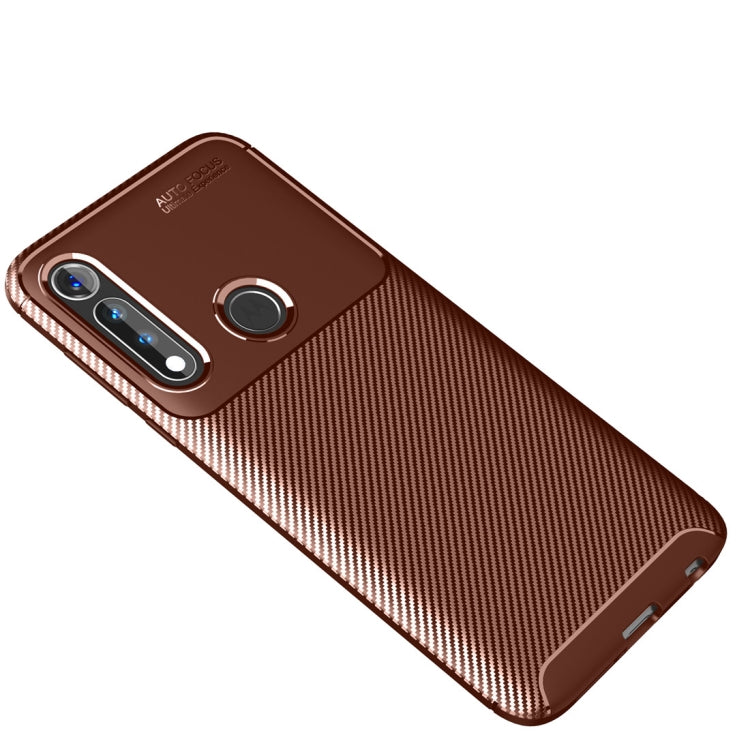 For Motorola Moto G Power Carbon Fiber Texture Shockproof TPU Case