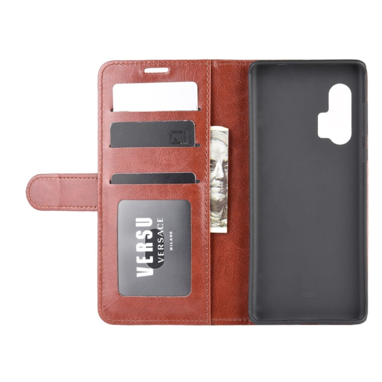 For Motorola Edge+ R64 Texture Single Horizontal Flip Protective Case with Holder & Card Slots & Wallet& Photo Frame
