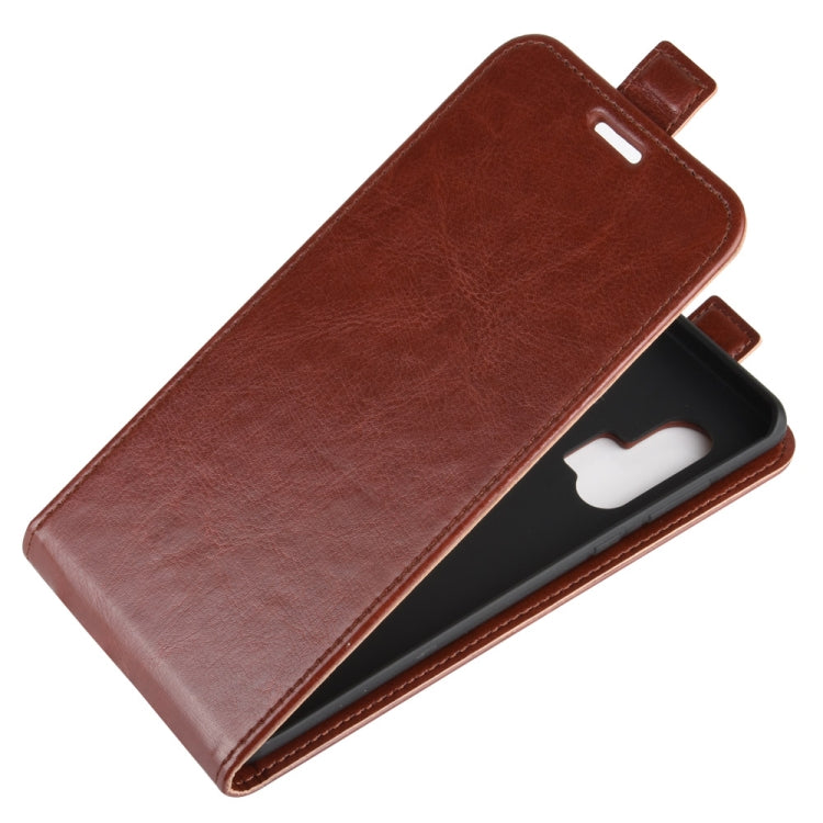 For Motorola Edge+ R64 Texture Single Vertical Flip Leather Protective Case with Card Slots & Photo Frame