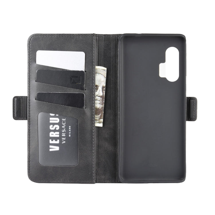 For Motorola Edge+ Dual-side Magnetic Buckle Horizontal Flip Leather Case with Holder & Card Slots & Wallet