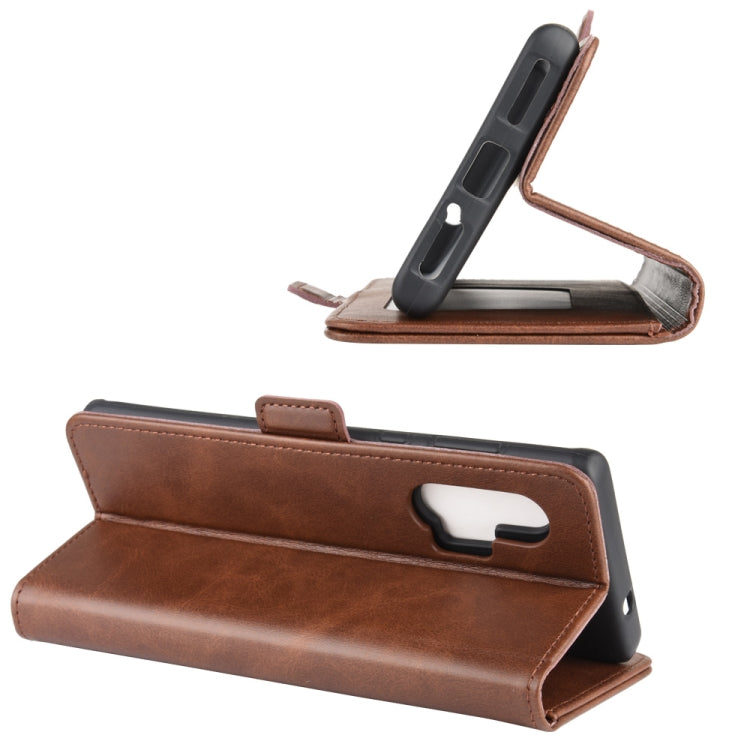 For Motorola Edge+ Dual-side Magnetic Buckle Horizontal Flip Leather Case with Holder & Card Slots & Wallet