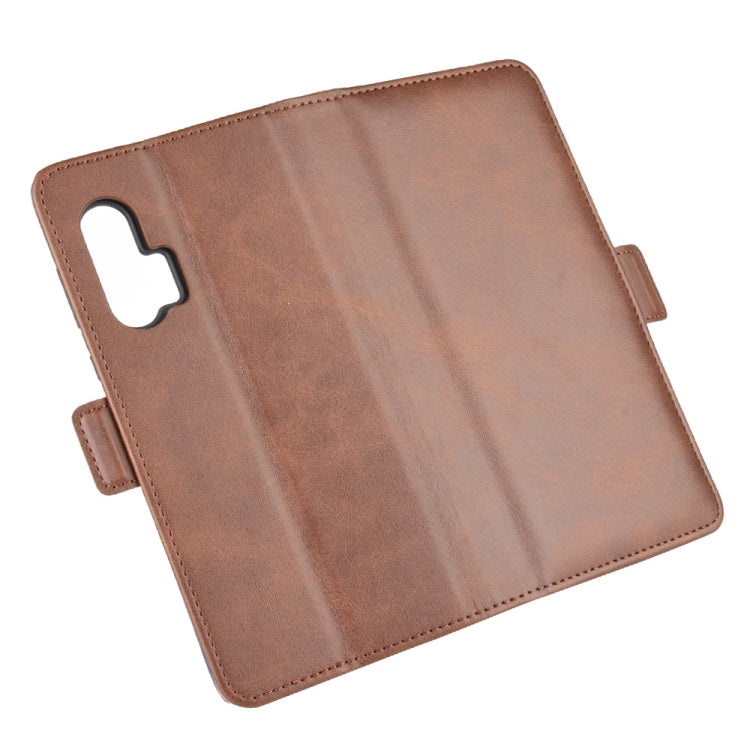 For Motorola Edge+ Dual-side Magnetic Buckle Horizontal Flip Leather Case with Holder & Card Slots & Wallet