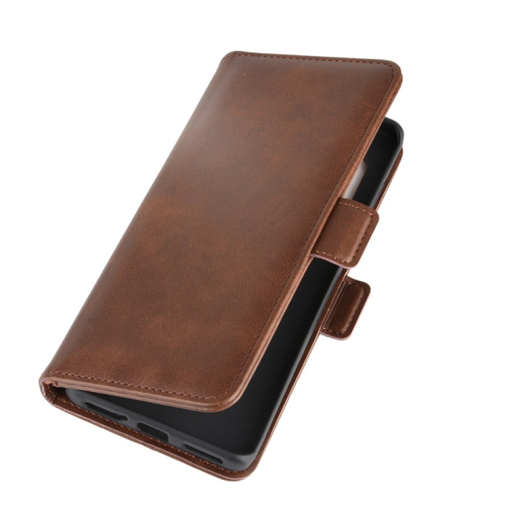 For Motorola Edge+ Dual-side Magnetic Buckle Horizontal Flip Leather Case with Holder & Card Slots & Wallet