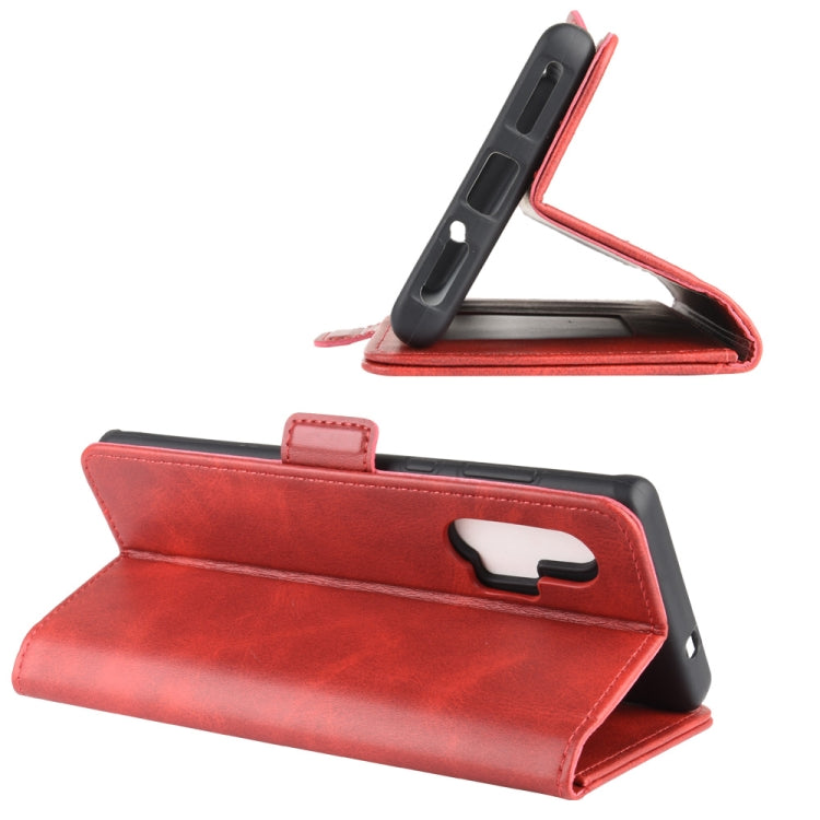 For Motorola Edge+ Dual-side Magnetic Buckle Horizontal Flip Leather Case with Holder & Card Slots & Wallet