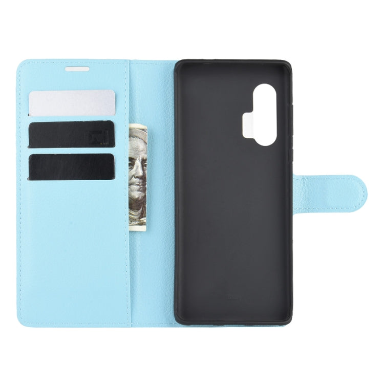 For Motorola Edge+ Litchi Texture Horizontal Flip Protective Case with Holder & Card Slots & Wallet