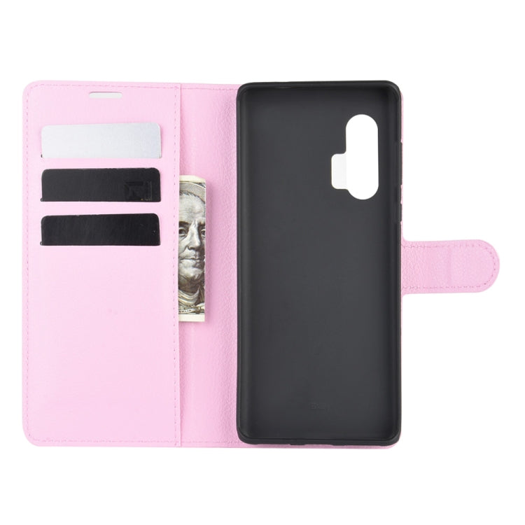 For Motorola Edge+ Litchi Texture Horizontal Flip Protective Case with Holder & Card Slots & Wallet