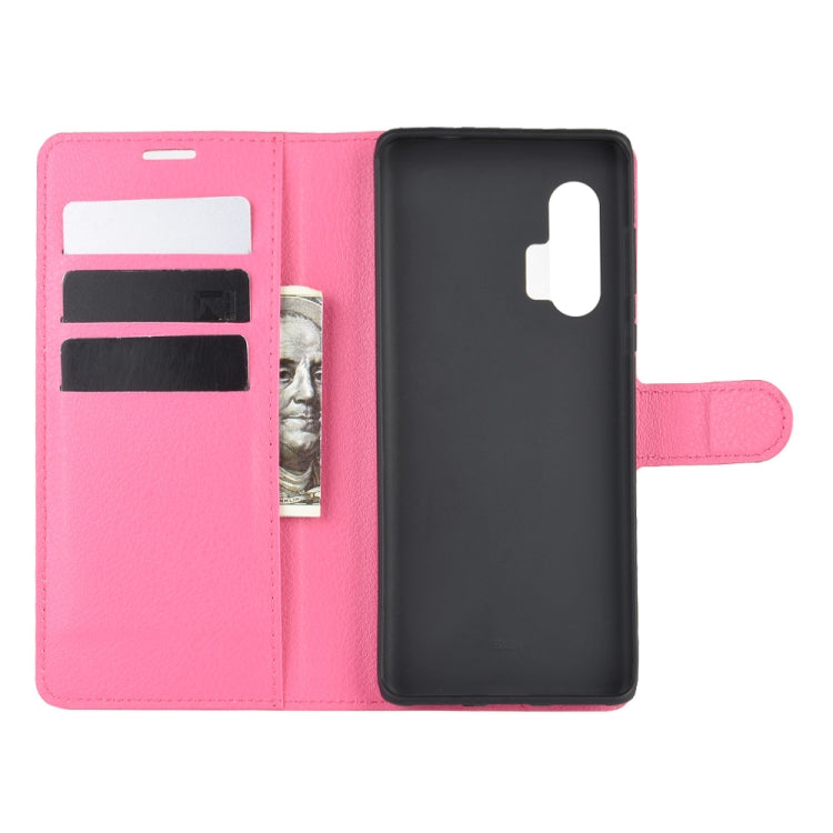 For Motorola Edge+ Litchi Texture Horizontal Flip Protective Case with Holder & Card Slots & Wallet