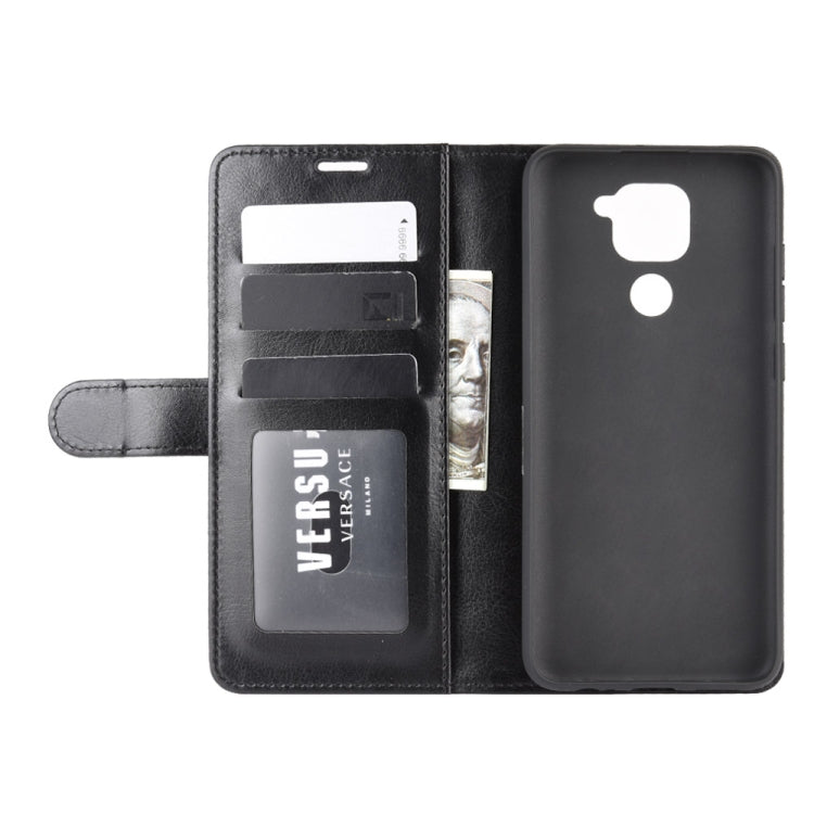 For Xiaomi Redmi Note 9/10X 4G R64 Texture Single Horizontal Flip Protective Case with Holder & Card Slots & Wallet& Photo Frame