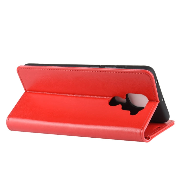 For Xiaomi Redmi Note 9/10X 4G R64 Texture Single Horizontal Flip Protective Case with Holder & Card Slots & Wallet& Photo Frame