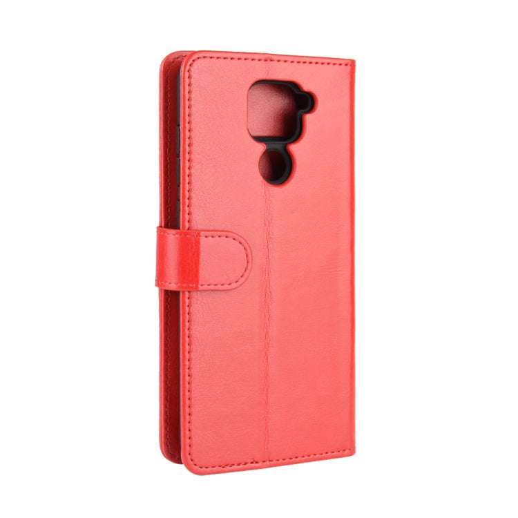 For Xiaomi Redmi Note 9/10X 4G R64 Texture Single Horizontal Flip Protective Case with Holder & Card Slots & Wallet& Photo Frame