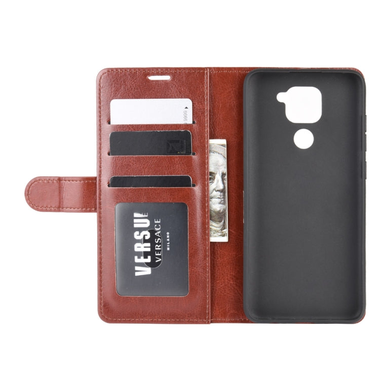 For Xiaomi Redmi Note 9/10X 4G R64 Texture Single Horizontal Flip Protective Case with Holder & Card Slots & Wallet& Photo Frame