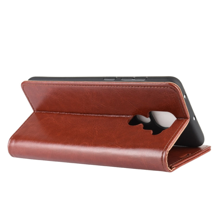 For Xiaomi Redmi Note 9/10X 4G R64 Texture Single Horizontal Flip Protective Case with Holder & Card Slots & Wallet& Photo Frame