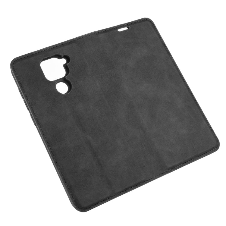 For Xiaomi Redmi Note 9/10X 4G Retro-skin Business Magnetic Suction Leather Case with Holder & Card Slots & Wallet