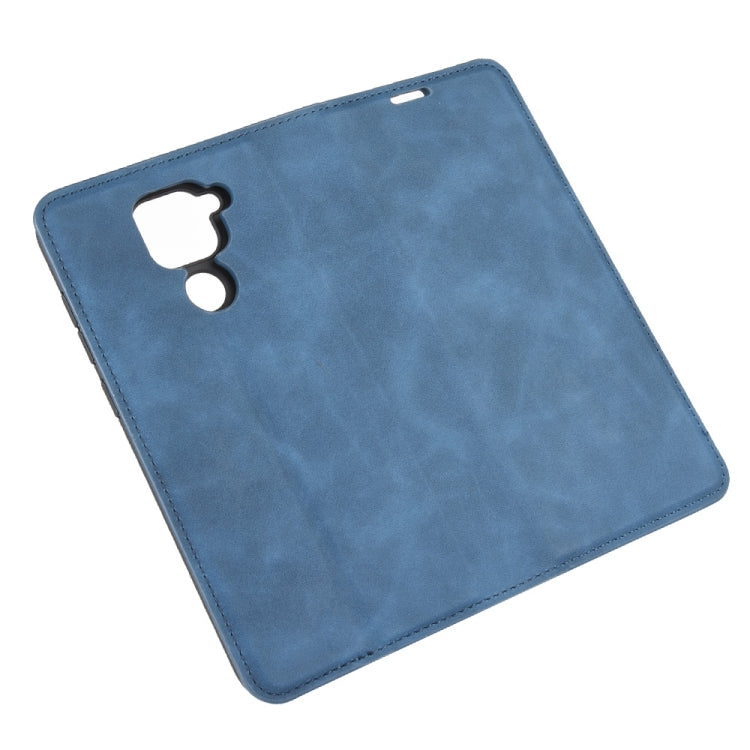 For Xiaomi Redmi Note 9/10X 4G Retro-skin Business Magnetic Suction Leather Case with Holder & Card Slots & Wallet