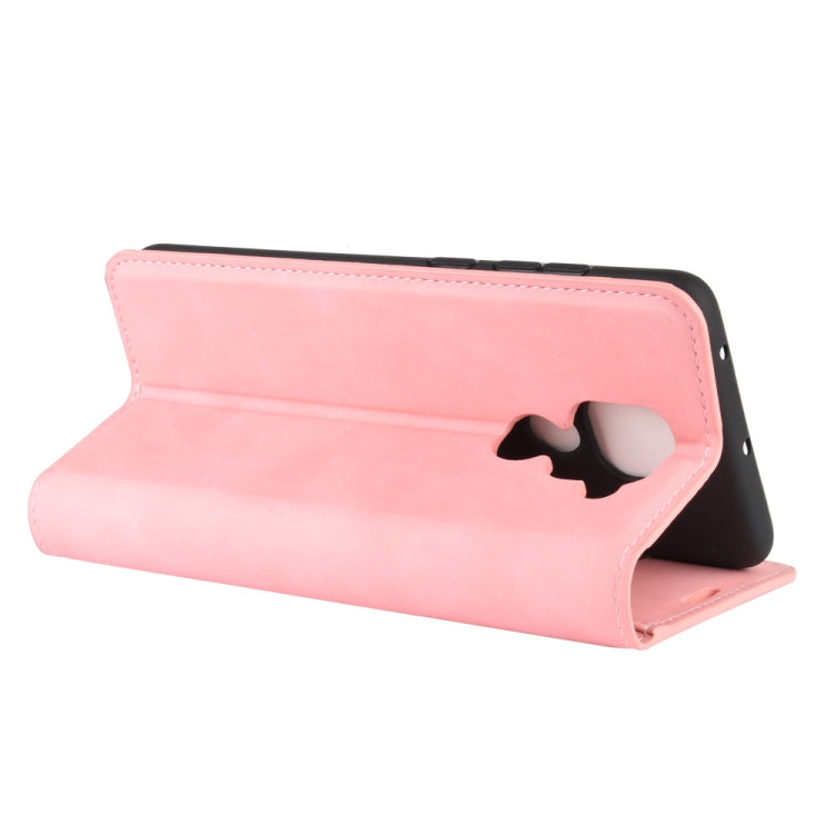 For Xiaomi Redmi Note 9/10X 4G Retro-skin Business Magnetic Suction Leather Case with Holder & Card Slots & Wallet