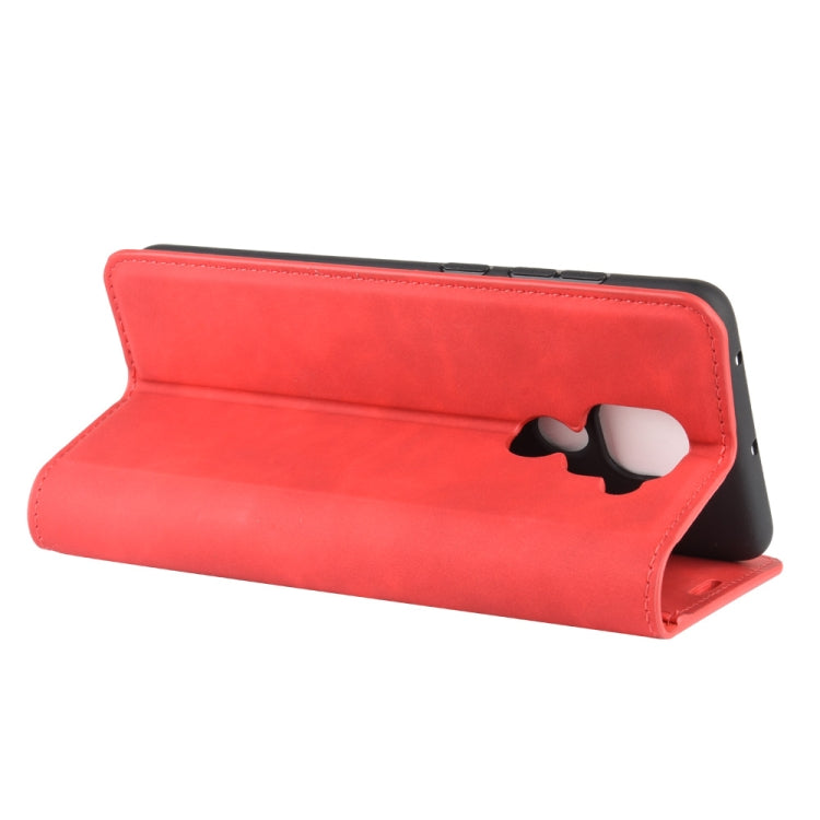 For Xiaomi Redmi Note 9/10X 4G Retro-skin Business Magnetic Suction Leather Case with Holder & Card Slots & Wallet