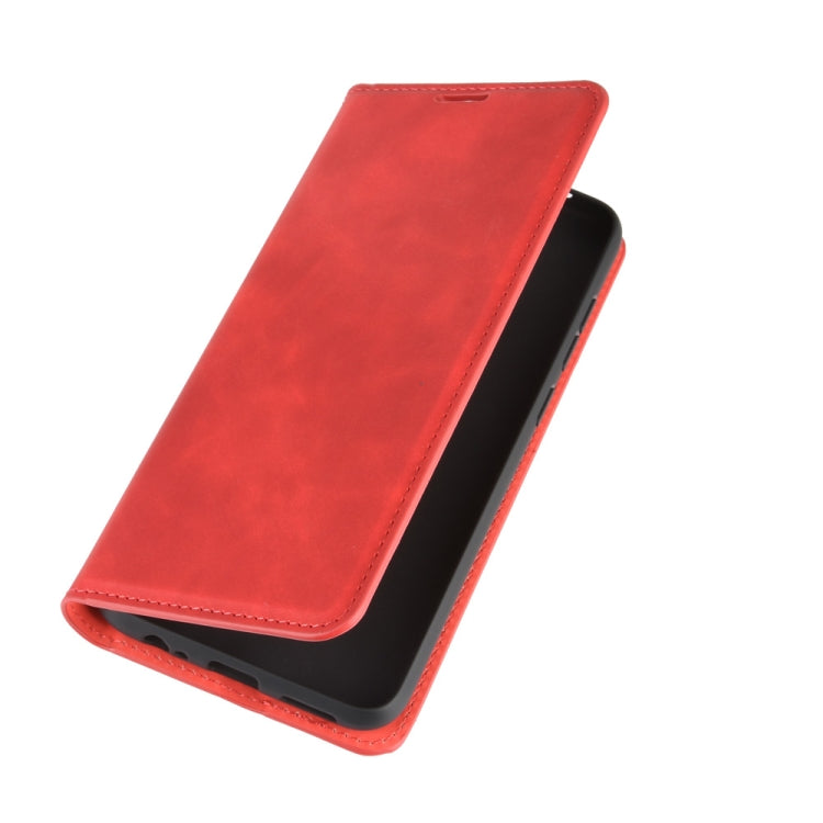 For Xiaomi Redmi Note 9/10X 4G Retro-skin Business Magnetic Suction Leather Case with Holder & Card Slots & Wallet