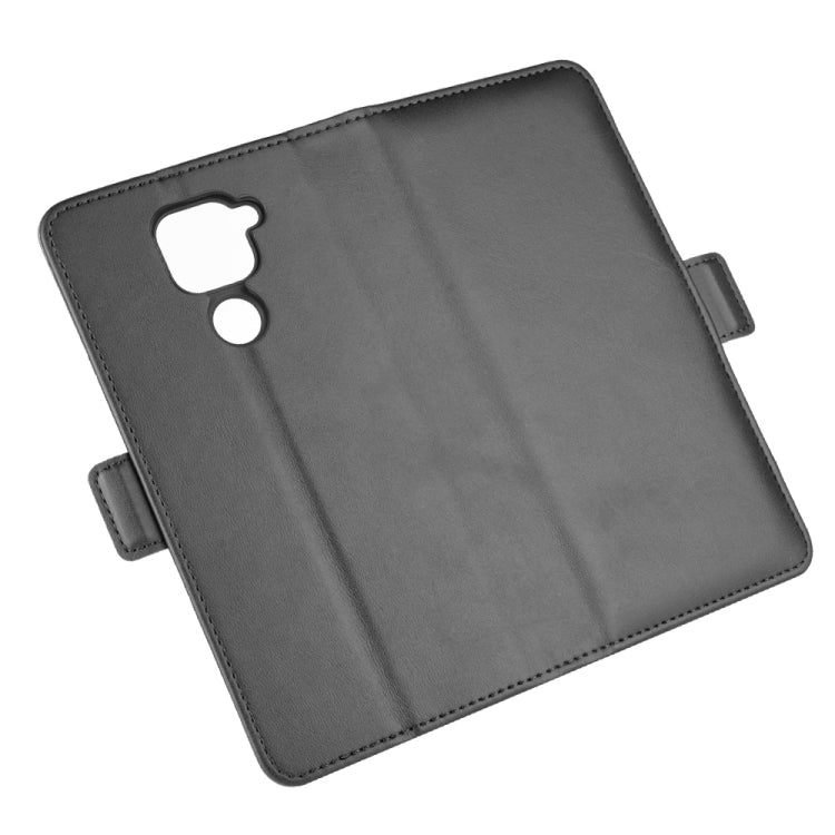 For Xiaomi Redmi Note 9/10X 4G Dual-side Magnetic Buckle Horizontal Flip Leather Case with Holder & Card Slots & Wallet