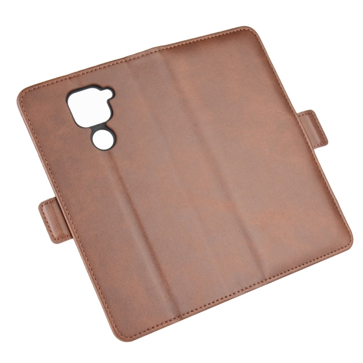 For Xiaomi Redmi Note 9/10X 4G Dual-side Magnetic Buckle Horizontal Flip Leather Case with Holder & Card Slots & Wallet