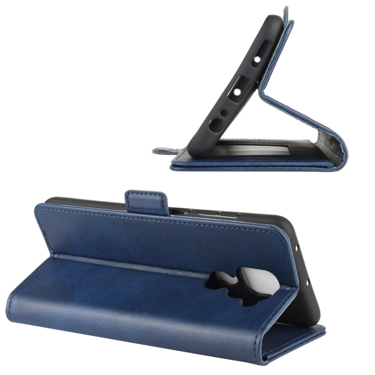 For Xiaomi Redmi Note 9/10X 4G Dual-side Magnetic Buckle Horizontal Flip Leather Case with Holder & Card Slots & Wallet
