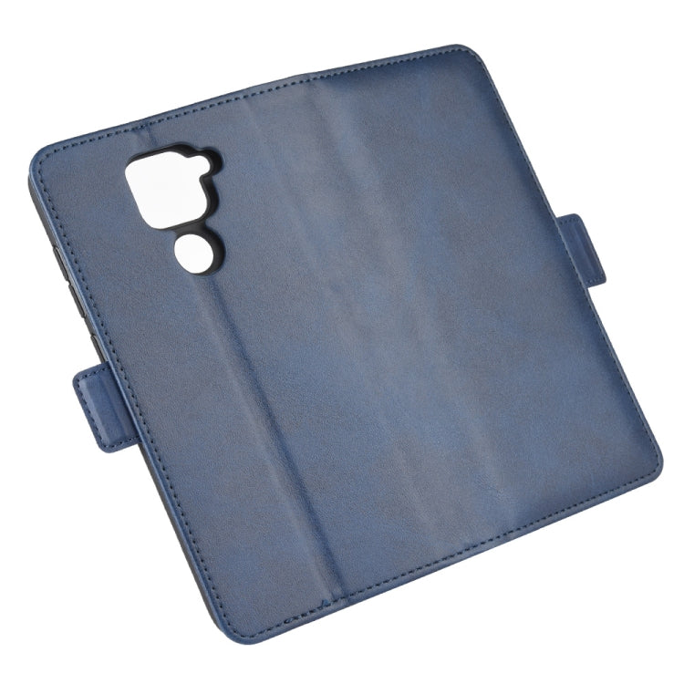 For Xiaomi Redmi Note 9/10X 4G Dual-side Magnetic Buckle Horizontal Flip Leather Case with Holder & Card Slots & Wallet