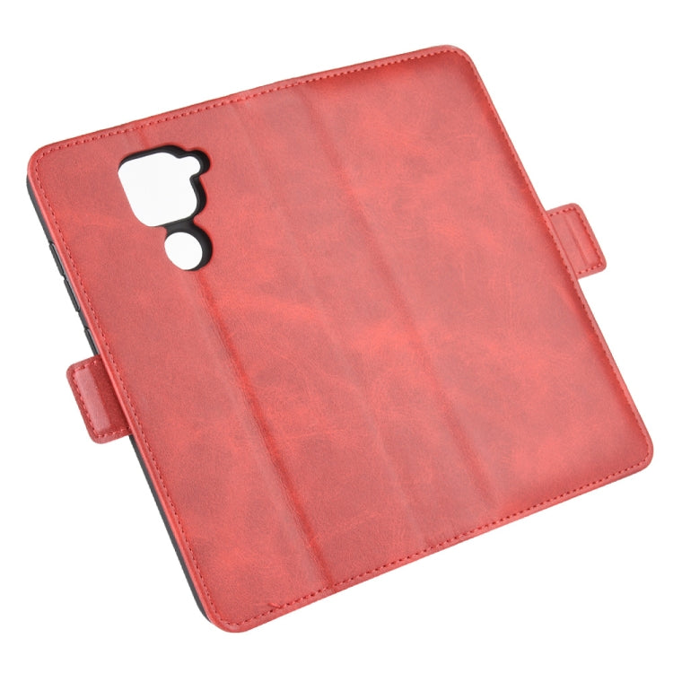 For Xiaomi Redmi Note 9/10X 4G Dual-side Magnetic Buckle Horizontal Flip Leather Case with Holder & Card Slots & Wallet