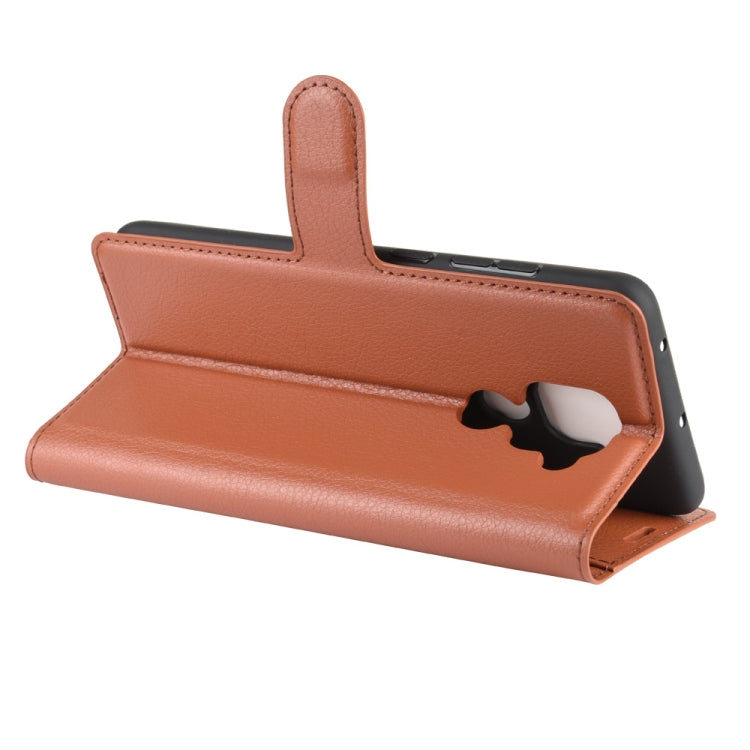 For Xiaomi Redmi Note 9/10X 4G Litchi Texture Horizontal Flip Protective Case with Holder & Card Slots & Wallet