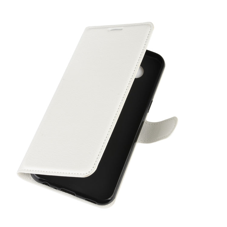 For LG K51 Litchi Texture Horizontal Flip Protective Case with Holder & Card Slots & Wallet