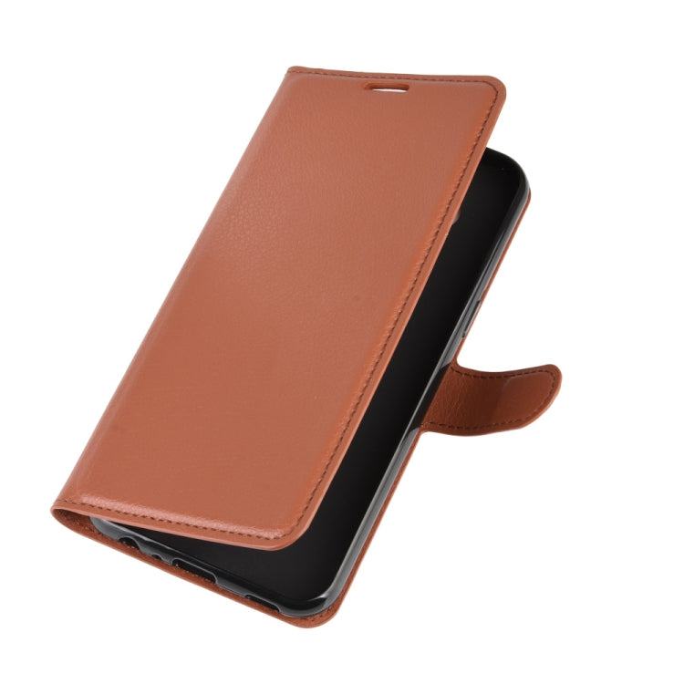 For LG K51 Litchi Texture Horizontal Flip Protective Case with Holder & Card Slots & Wallet