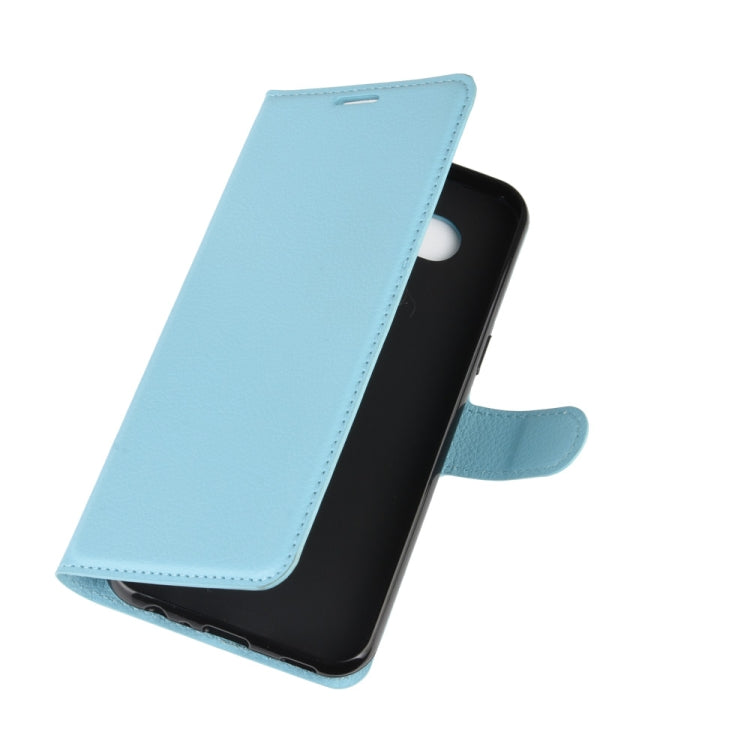 For LG K51 Litchi Texture Horizontal Flip Protective Case with Holder & Card Slots & Wallet