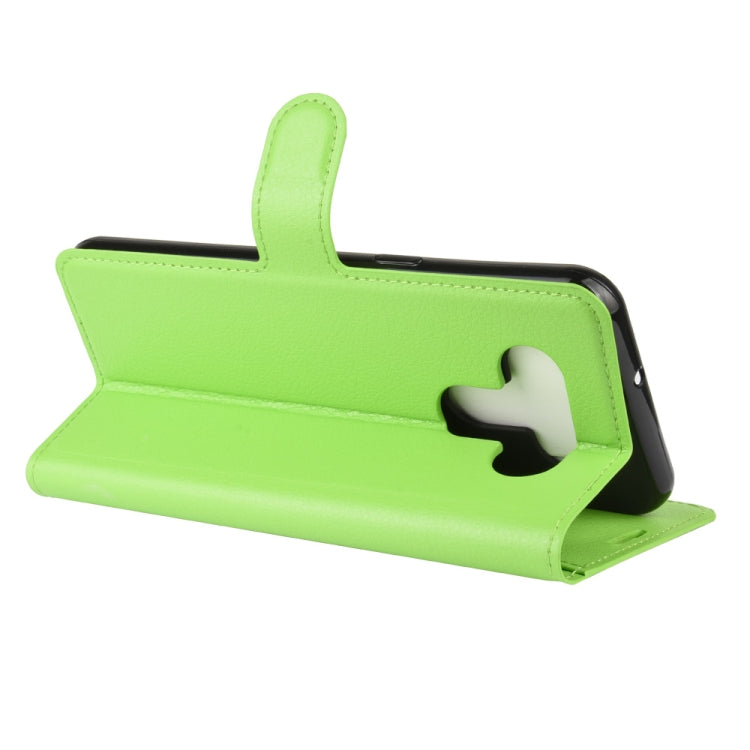 For LG K51 Litchi Texture Horizontal Flip Protective Case with Holder & Card Slots & Wallet