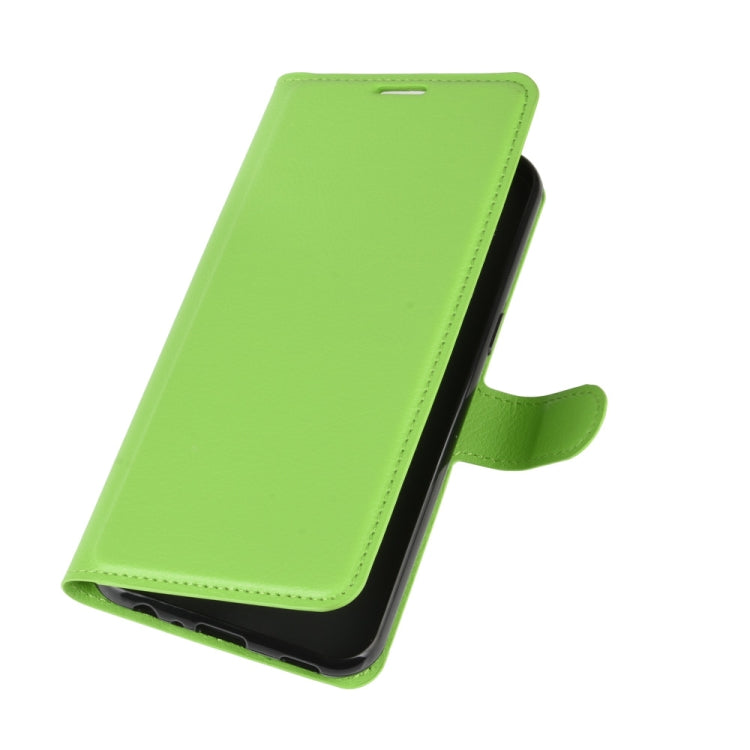 For LG K51 Litchi Texture Horizontal Flip Protective Case with Holder & Card Slots & Wallet