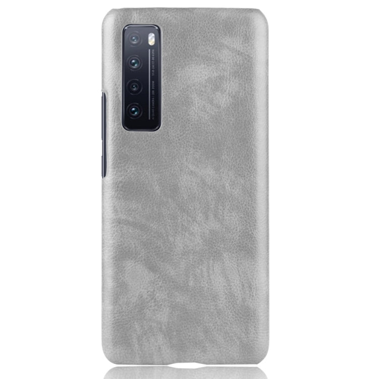 For Huawei Nova 7 Shockproof Litchi Texture PC + PU Case