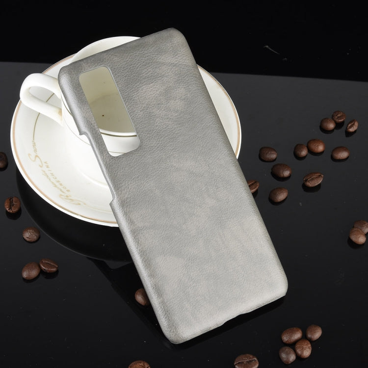 For Huawei Nova 7 Shockproof Litchi Texture PC + PU Case