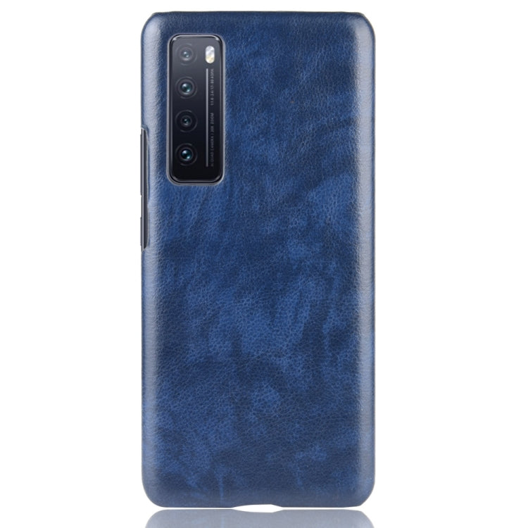 For Huawei Nova 7 Shockproof Litchi Texture PC + PU Case
