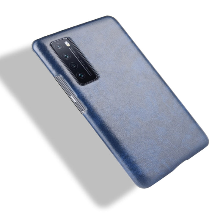 For Huawei Nova 7 Shockproof Litchi Texture PC + PU Case