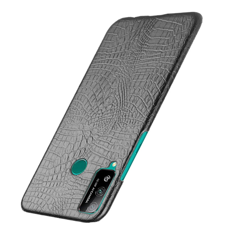 For Huawei Honor Play 4T Shockproof Crocodile Texture PC + PU Case